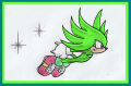 ...Y también puede transformarse en Chaos Knuckles...(O sea que nomás es un copión de mierda que le plagia todas las transformaciones al Knuckles original...)