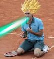 Roger Federer hasta los cojones de perder