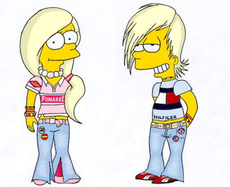 Archivo:Bart lisa pijos.jpg